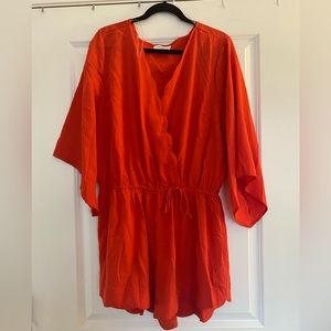Orange romper